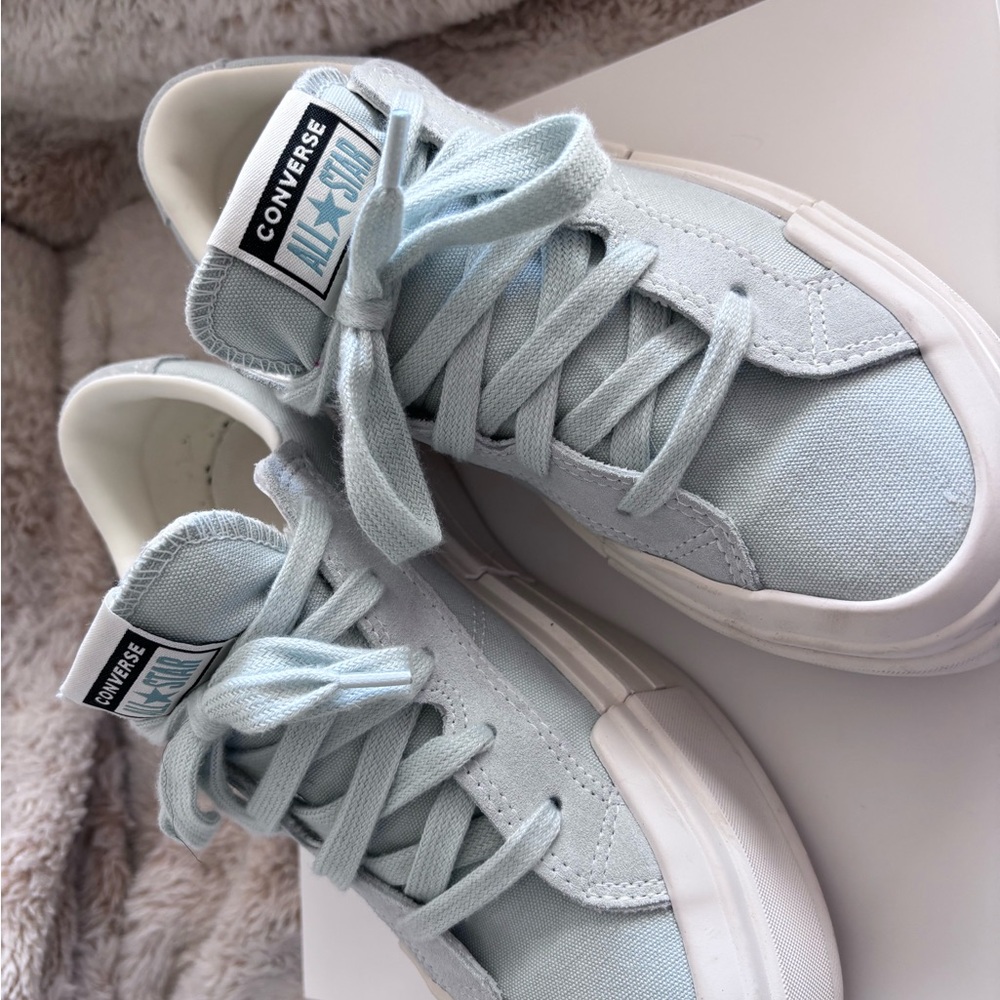 Converse Sky Blue Canvas Sneakers